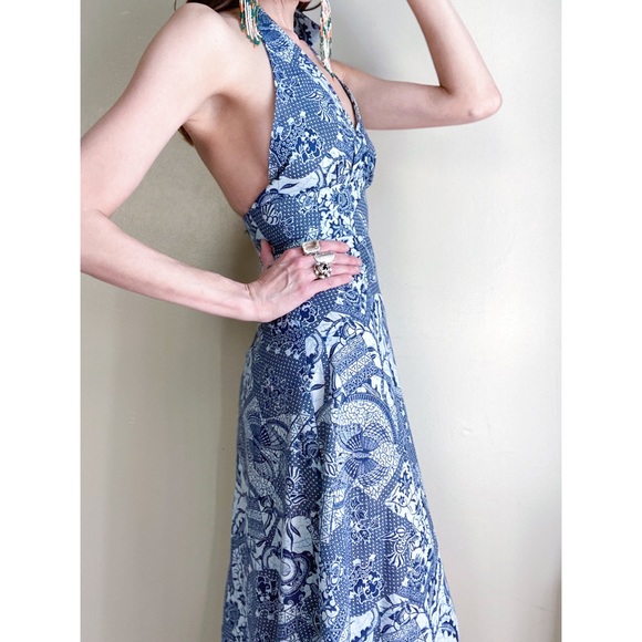 70s halter dress